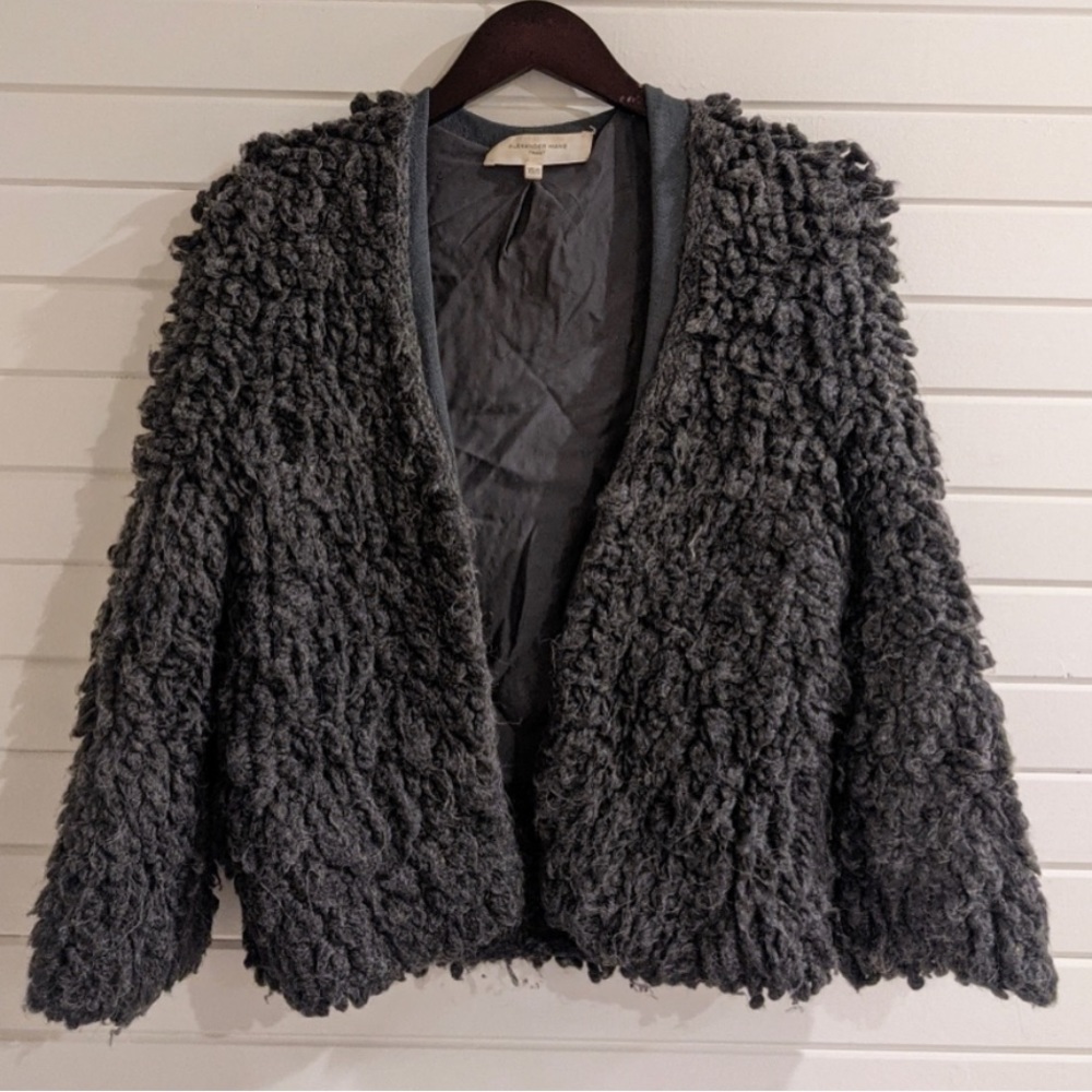 Alexander Wang // Looped Wool Sweater Coat